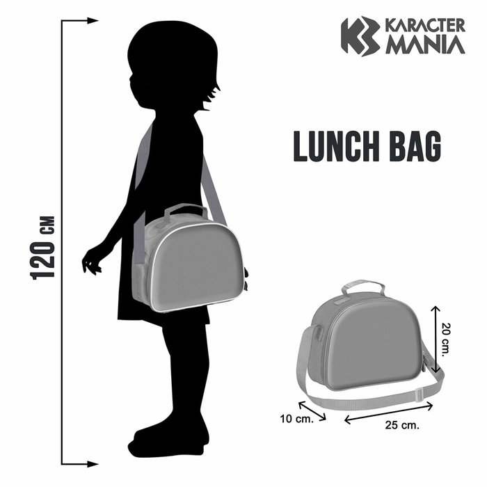 Karactermania Bolsa Portamerienda 3D Princesas Disney Flowers Rosa