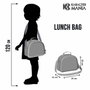 Karactermania Bolsa Portamerienda 3D Princesas Disney Flowers Rosa