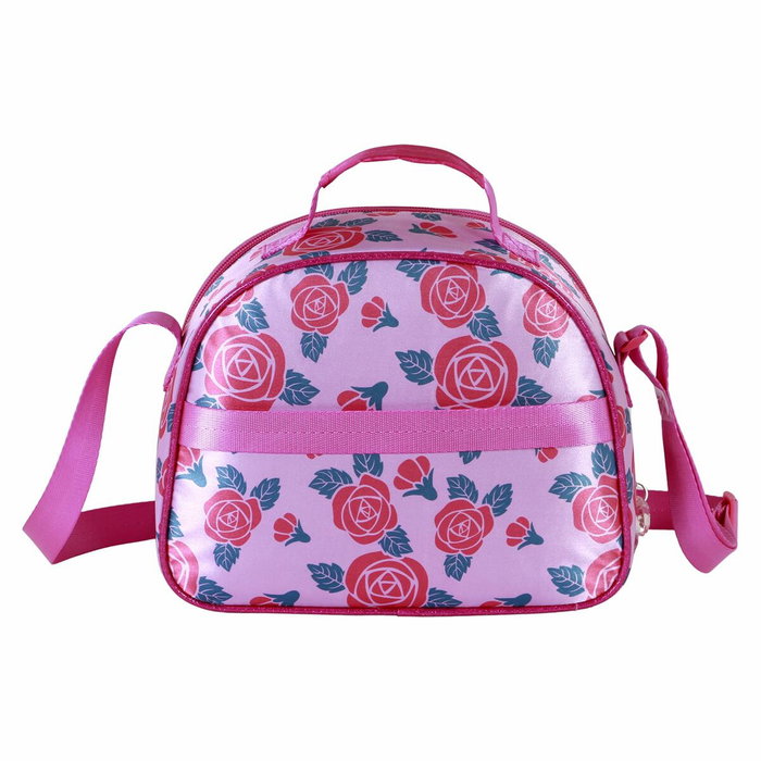 Karactermania Bolsa Portamerienda 3D Princesas Disney Flowers Rosa