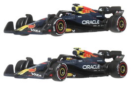 Mattel Hot Wheels Premium Pack de 2 Vehículos Die-Cast 1/64 Oracle Red Bull Racing