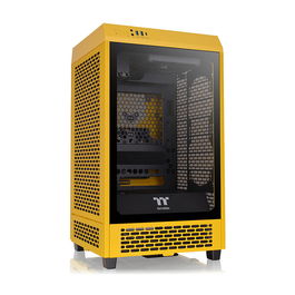 Thermaltake CA-1X9-00S4WN-00 Mini Tower PC Amarillo Cristal Templado Mini-ITX 20cm