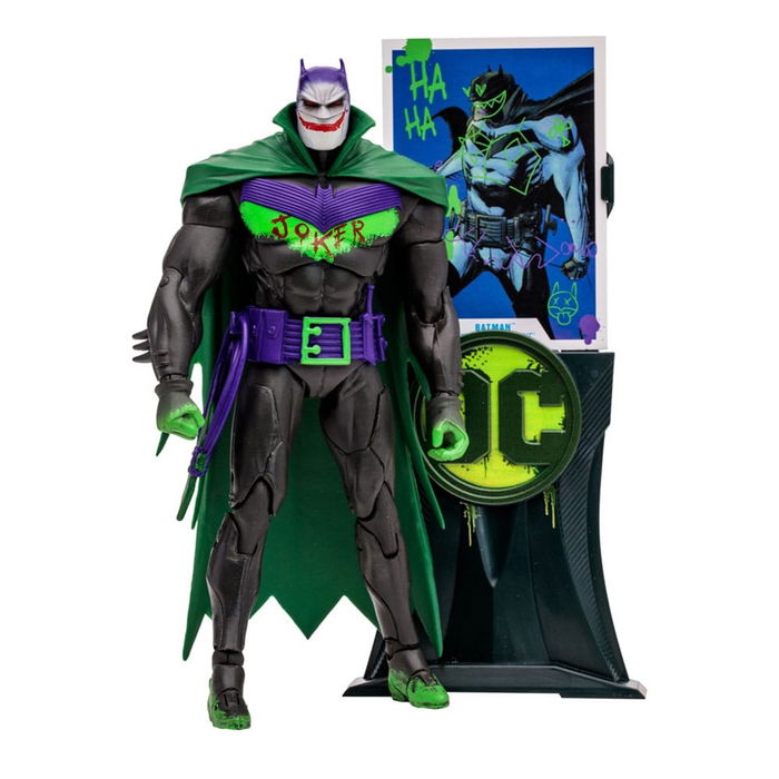 Mcfarlane Toys Figura DC Multiverse 7In Batman (Jokerized) White Knight Gold Label Mcfarlane Toys Figura DC Multiverse 7In Batman (Jokerized) White Knight Gold Label