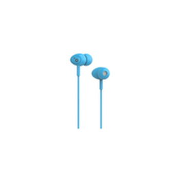 Sunstech POPSBL Auriculares Intrauditivos con Micrófono, Azul