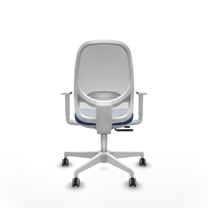 PIQUERAS Y CRESPO Silla de oficina Cilanco con mecanismo Sincro/Traslack, Azul marino y Blanco PIQUERAS Y CRESPO Silla de oficina Cilanco con mecanismo Sincro/Traslack, Azul marino y Blanco