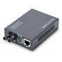 Digitus Convertidor de Medios Fast Ethernet RJ45/ST Multimodo, 100Base-TX/FX, hasta 2 km, 10/100 Mbit/s, Full/Half Duplex