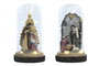 DKD Home Decor Nacimiento LED Cristal 10x10x21 Multicolor Surtido 2 Unidades