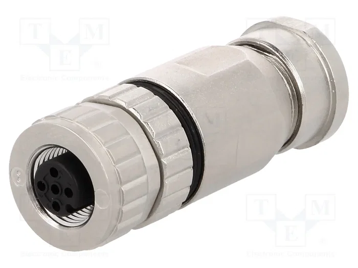 HARTING Conector M12 Hembra 4 Pines Recto IP67 Industrial HARTING Conector M12 Hembra 4 Pines Recto IP67 Industrial