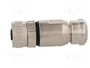 HARTING Conector M12 Hembra 4 Pines Recto IP67 Industrial