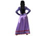 Disfraz Princesa de Cuento Morado Vestido Largo Mujer Adulto XS-S