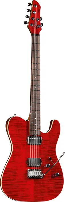 EKO Tero 800 Musa Guitarra Eléctrica 6 cuerdas Rojo Flamed Maple Telecaster Pastillas Marsbucker Tremolo EKO EKO Tero 800 Musa Guitarra Eléctrica 6 cuerdas Rojo Flamed Maple Telecaster Pastillas Marsbucker Tremolo EKO
