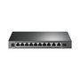 TP-Link Switch de Red 10 Puertos Gigabit TL-SG1210MP con 8 Puertos PoE+, Montaje en Rack, Gestión Inteligente, Negro