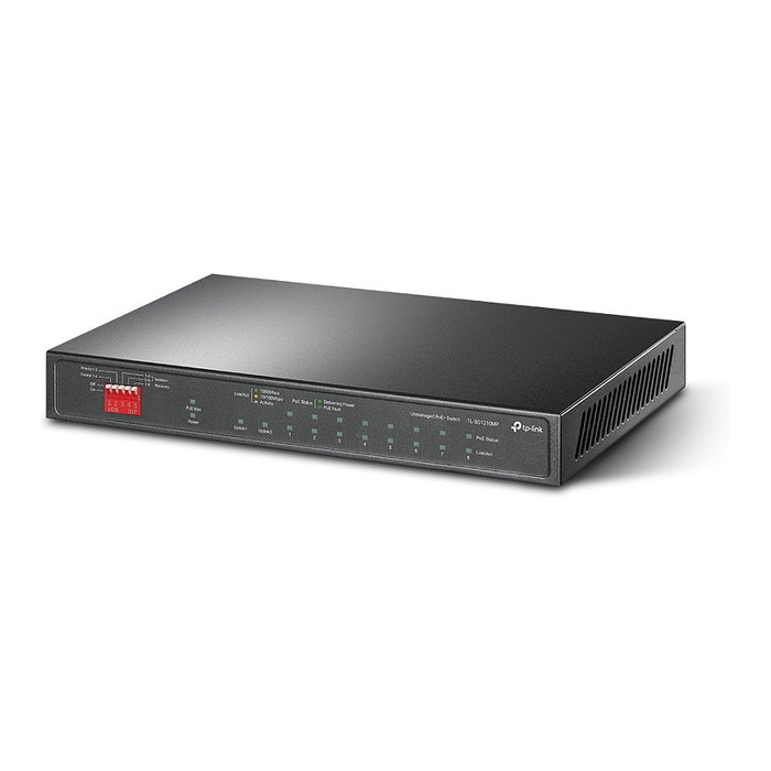 TP-Link TL-SG1210MP Switch Gigabit de 10 Puertos con 8 Puertos PoE+ TP-Link TL-SG1210MP Switch Gigabit de 10 Puertos con 8 Puertos PoE+
