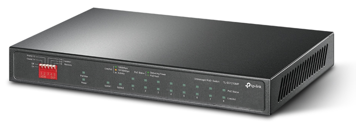 TP-Link TL-SG1210MP Switch Gigabit de 10 Puertos con 8 Puertos PoE+ TP-Link TL-SG1210MP Switch Gigabit de 10 Puertos con 8 Puertos PoE+