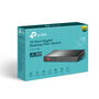 TP-Link Switch de Red 10 Puertos Gigabit TL-SG1210MP con 8 Puertos PoE+, Montaje en Rack, Gestión Inteligente, Negro