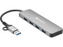 SANDBERG USB-C/A a 4xUSB 3.0 Hub