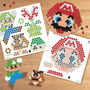 Aquabeads Cubo De Creatividad Super Mario 31774 con +2500 Abalorios y 30 Colores, +4 Años