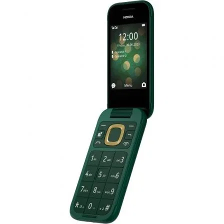 Nokia Teléfono Móvil 2660 Flip Plegable 4G Verde