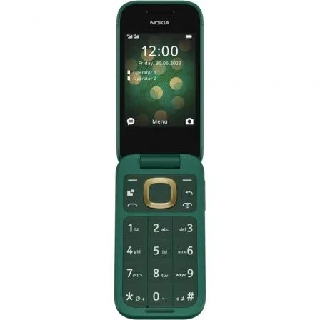 Nokia Teléfono Móvil 2660 Flip Plegable 4G Verde