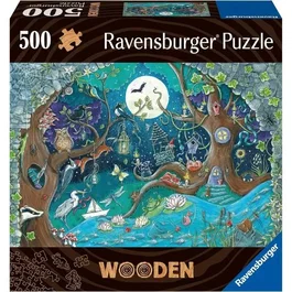 Ravensburger Puzzle de Madera 500 Piezas Bosque Fantástico RAV4005556175161
