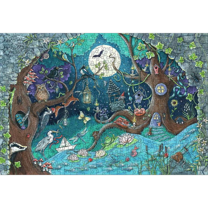 Ravensburger Puzzle de madera 500 piezas Bosque fantástico Ravensburger Puzzle de madera 500 piezas Bosque fantástico