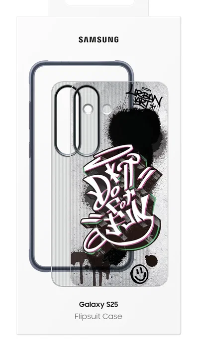 Samsung Flipsuit Rugged Case para Galaxy S25 - Negra