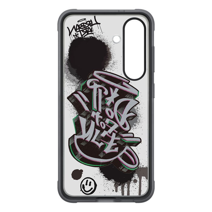 Samsung EF-JS931 Funda Rugged Case para Galaxy S25 Negra Multicolor