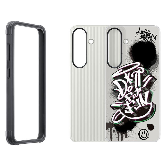 Samsung EF-JS931 Funda Rugged Case para Galaxy S25 Negra Multicolor