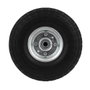 Rueda Maciza para Carretilla Ø255 mm, Ancho 80 mm, Eje Ø20 mm