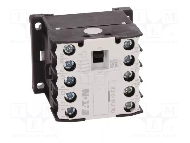 EATON ELECTRIC Contactor DILEM 3-polar 8,8A 230VAC