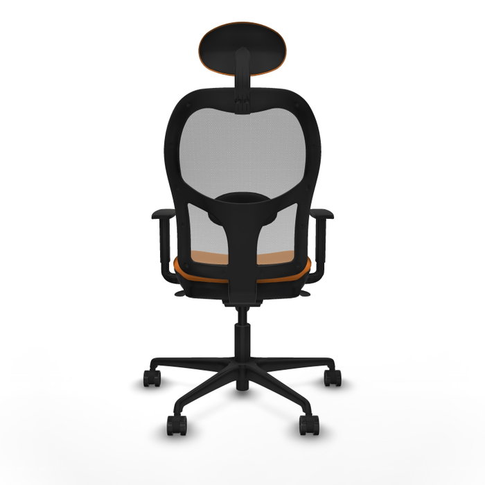 PIQUERAS Y CRESPO Silla de oficina Jorquera Naranja y Gris PIQUERAS Y CRESPO Silla de oficina Jorquera Naranja y Gris