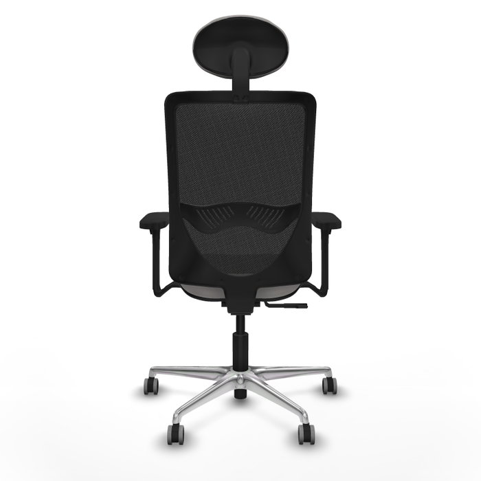 PIQUERAS Y CRESPO Silla de oficina Zulema con mecanismo Sincro, Blanco y Negro PIQUERAS Y CRESPO Silla de oficina Zulema con mecanismo Sincro, Blanco y Negro