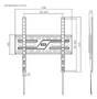 Aisens Soporte de Pared Eco Ultra Delgado para TV/Monitor 32-75 pulgadas, 75kg