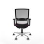 PIQUERAS Y CRESPO Silla de oficina Haches con mecanismo Sincro/Traslack Morado y Blanco