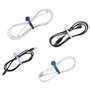 Bluelounge MagWrap Small Silicon Cable Holder, Pack de 4, Multicolor