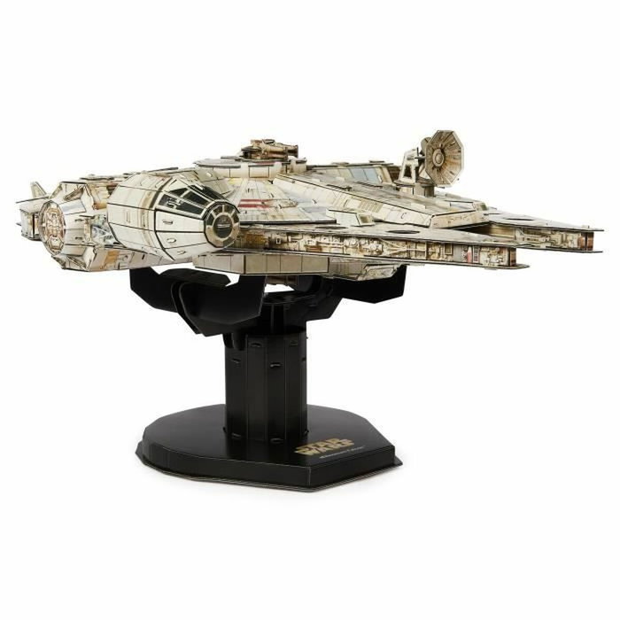 Spin Master Star Wars - Halcón Milenario - Modelo 4D para construir - 48 cm