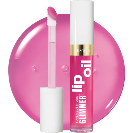 Revlon Mass Market Super Lustrous Glimmer Lip Oil 04-Gone Rose