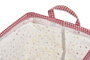 DKD Home Decor Set de 3 Cestas de Algodón Vichy Sweet