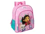 Safta Mochila Escolar Infantil Adaptable a Carro Gabby's Dollhouse Party 340x260x110 mm