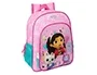 Safta Mochila Escolar Infantil Adaptable a Carro Gabby's Dollhouse Party 340x260x110 mm