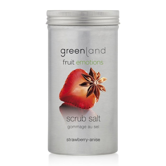 Greenland Greenland Scrub Salt 400 Strawberry-Anise Greenland Greenland Scrub Salt 400 Strawberry-Anise