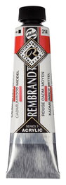 Rembrandt Color Acrílico Rojo Cadmio Medio 314 40 ml