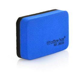 Office Box Borrador Pizarra Blanca 73x44x15 mm Azul