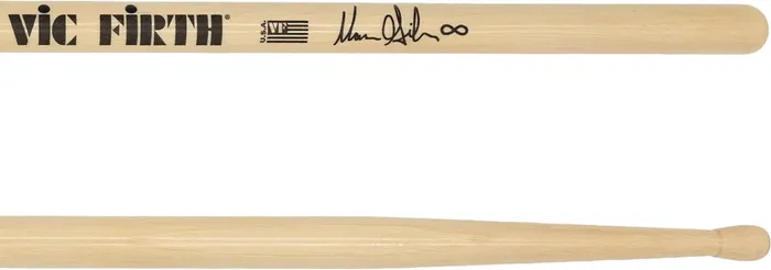 Vic Firth Vf Signature Series Marcus Gilmore Baquetas de Batería Hickory, Punta Lágrima Invertida, 16.125" Largo