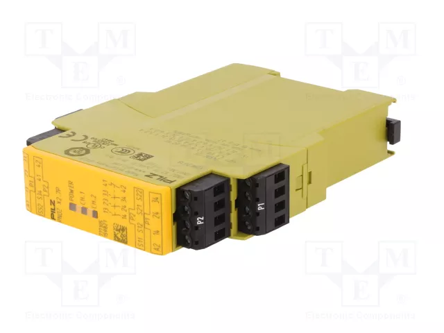PILZ PNOZ X2.7P Módulo de Relé de Seguridad 24V AC/DC PILZ PNOZ X2.7P Módulo de Relé de Seguridad 24V AC/DC