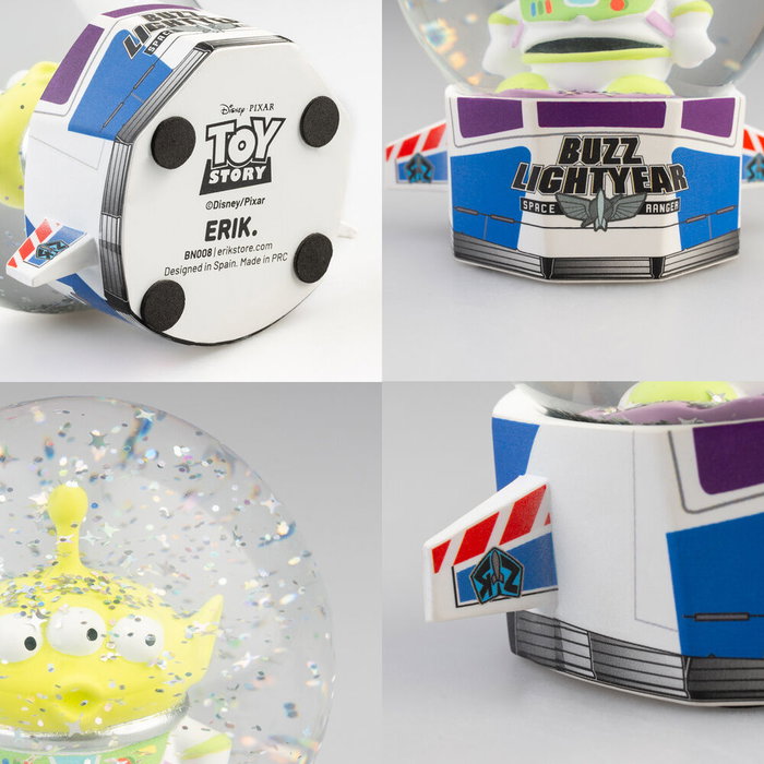 Disney Pixar Toy Story Bola de Nieve Alien Figura de Colección Decoración