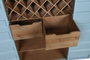 DKD Home Decor Botellero Vintage Azul Celeste Metal y MDF 41 x 157.5 x 76.5 cm