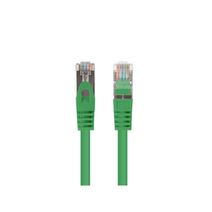 LANBERG Patch cord Cat 6 F/UTP verde de 1m