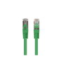 LANBERG Patch cord Cat 6 F/UTP verde de 1m