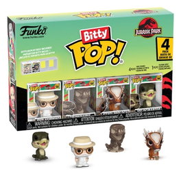 Funko Jurassic Park Pack de 4 Figuras Bitty POP! Vinyl Series 2