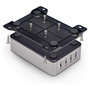 StarTech.com 424DUK-USB-C-CHARGER Cargador USB-C de 4 Puertos 240W con Tecnología GaN, Power Delivery 3.1, Hasta 140W por Puerto, Cable AC de 1.8m, Color Gris